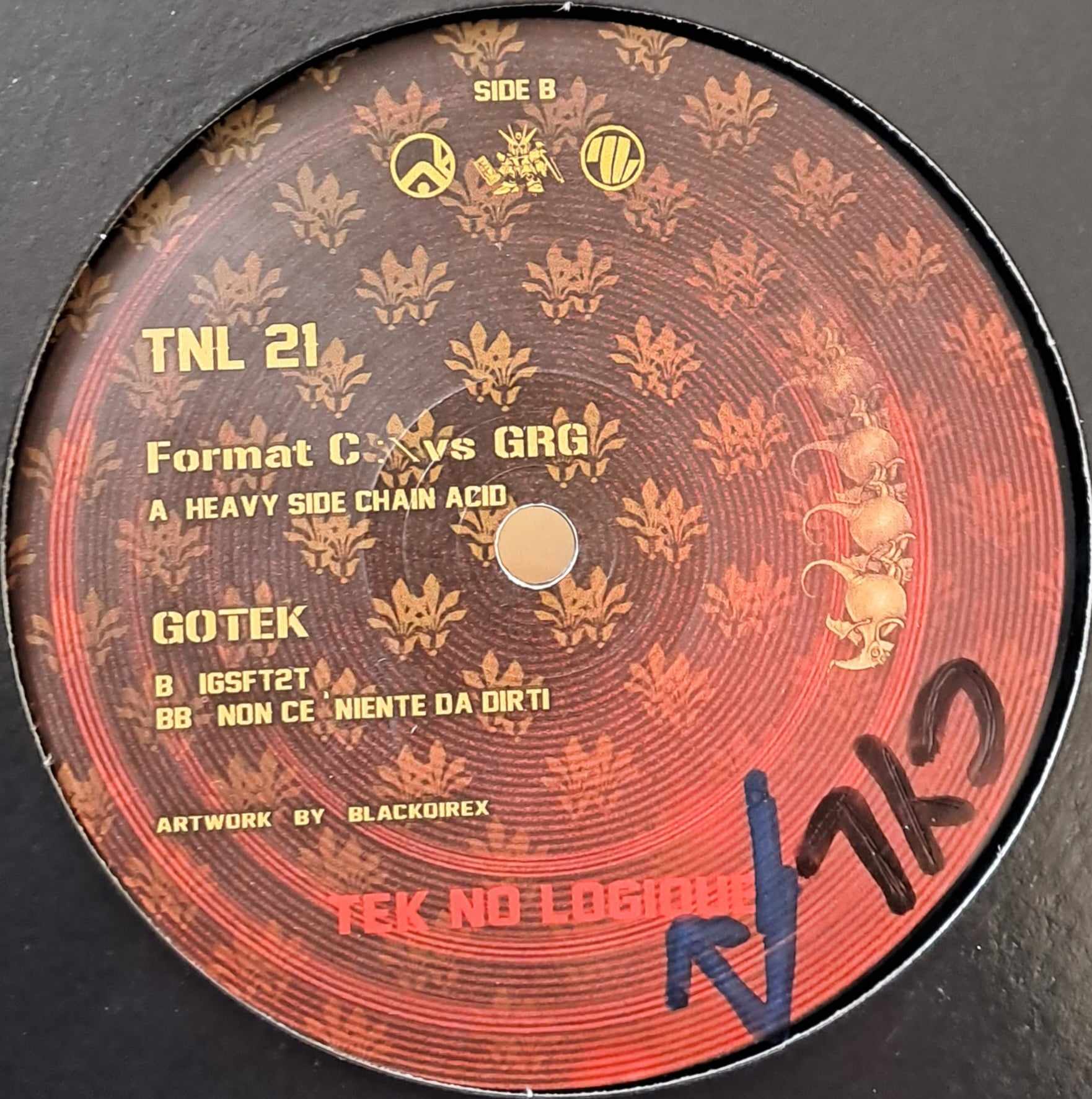 Tek No Logique 021 - vinyle freetekno